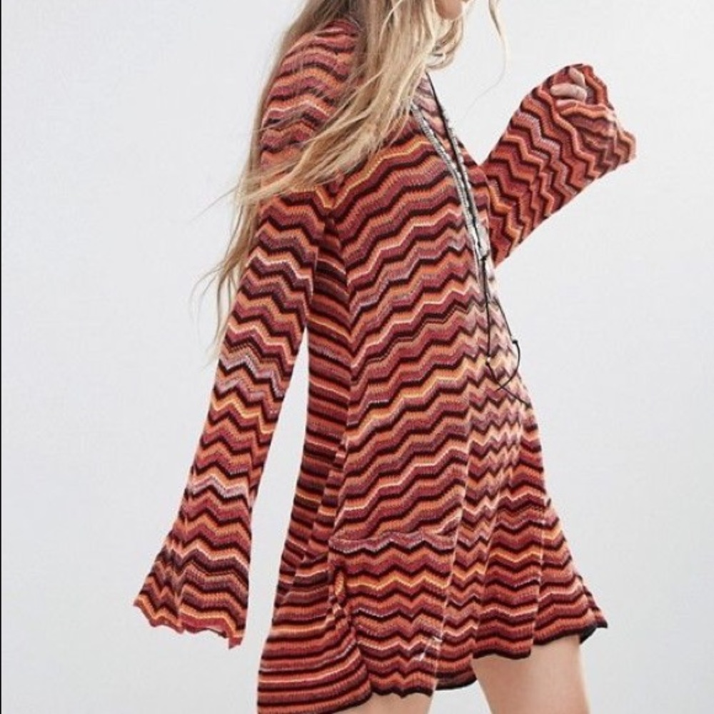 🎉CLOSET CLEAR OUT🎉 Free people 'ziggy' red dress